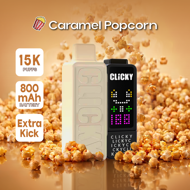 Peranti pod Clicky Caramel Popcorn